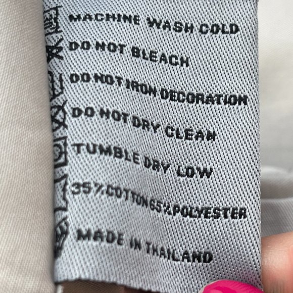 HUMAN TOUCH Set of 2 Gray Hit by Love Standard Pillow Cases Covers - Picture 7 of 7